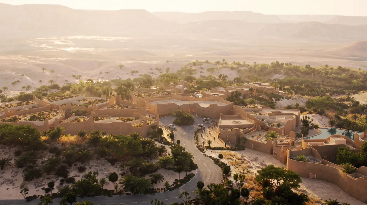 Masterplan aerial — Morning