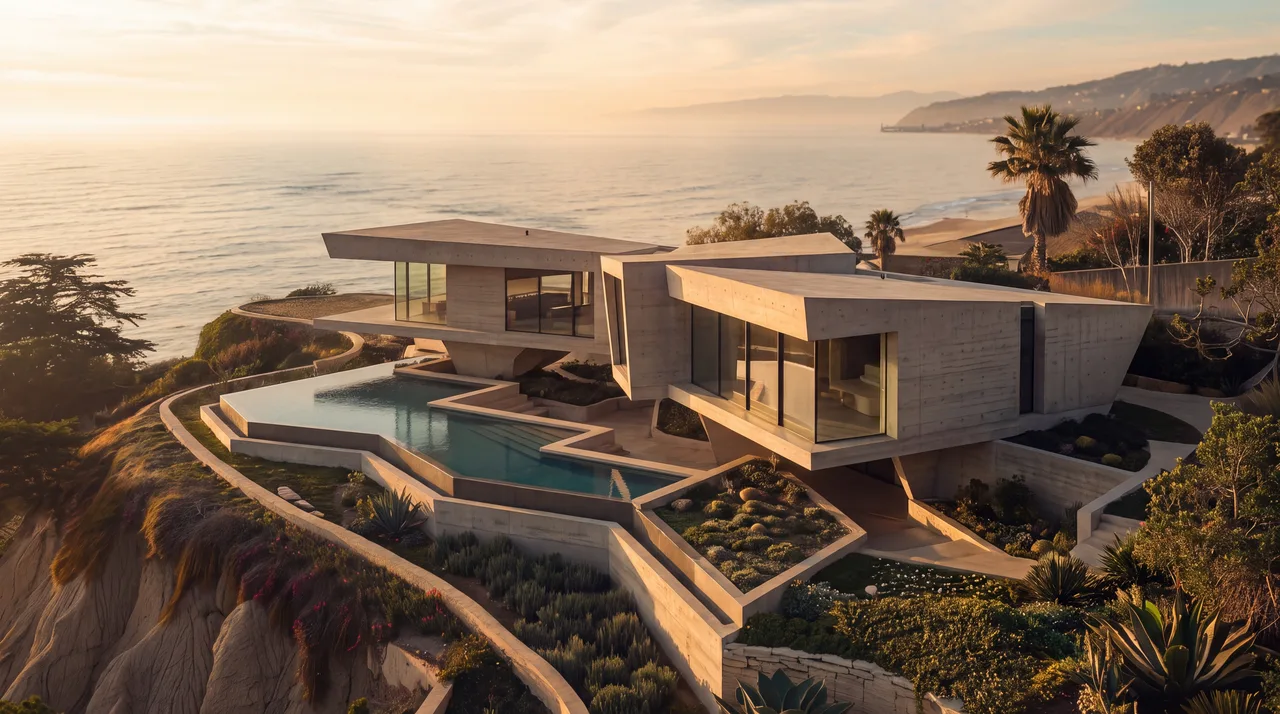 Coastal residence — Golden Hour