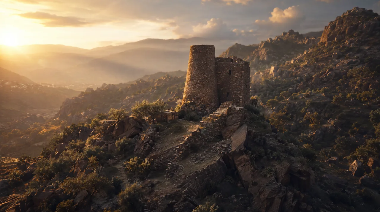 Mountain fort — Morning